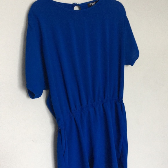 Its Me Blue Romper - Picture 2 of 6
